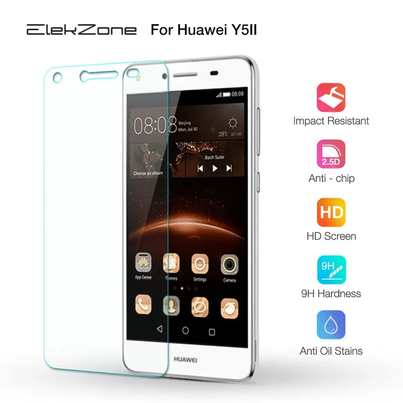 Защитное стекло 9h для Huawei Y3 Y5 Y6 2017 Y7 Prime Y9 2018 HD Защита экрана Pro Y6II Y5II Y3II II 2|Защитные
