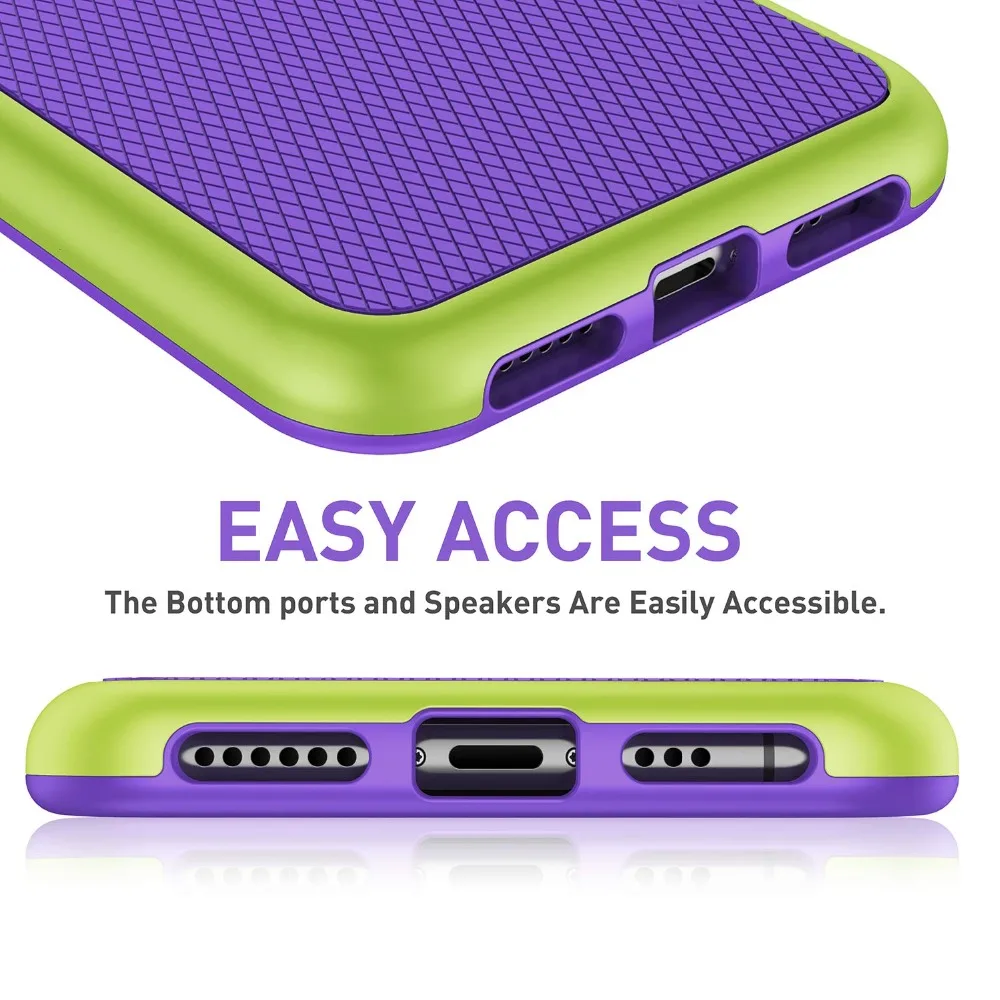 Ударопрочный Гибридный Силиконовый ударопрочный чехол для funda iPhone 11 Pro Max 7 8 6S Plus Xs Max XR против скольжения Capa Coque чехол для iPhone 7