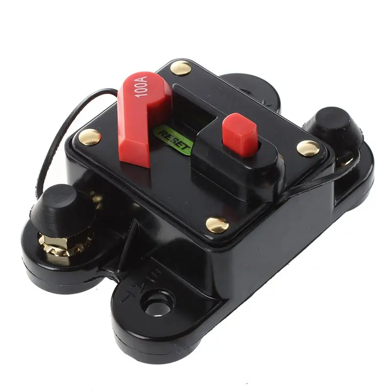 Предохранитель усилителя постоянного тока 12-24 В выключатель 100 А автомобильный kfz