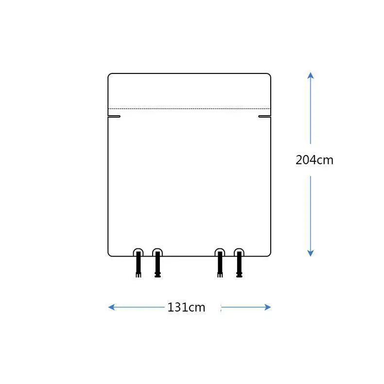 Preço Sólido Preto à Prova Dwaterproof água Capa Traseira Do Carro Esteira Tronco Oxford Mordida Resistente Traseiro Traseiro Tronco Hammock Coxim Protector Capa De Assento