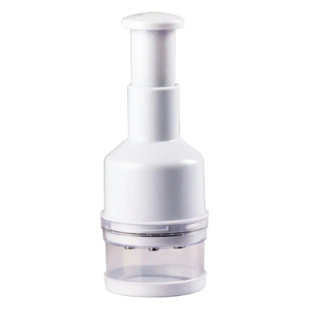 

Stainless Steel Garlic Onion Food Chopper Hand-patted Lid Chopper Pounding Garlic Kitchen Tool
