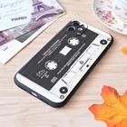Мягкий силиконовый матовый чехол Nirvana с принтом гранж для Apple iPhone