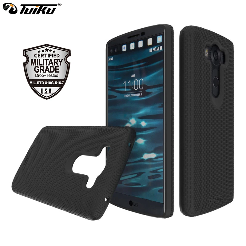 TOIKO X Guard 2 в 1 чехол для LG V10 двойная защита противоударные Чехлы задней панели PC TPU