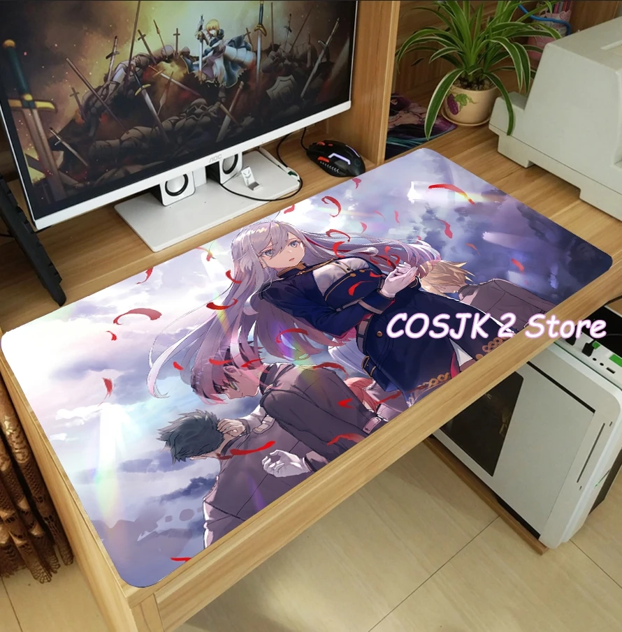 Коврик для мыши Vladilena с аниме 86-восемьдесят Six Milize Shinei нузен утолщенный игровой