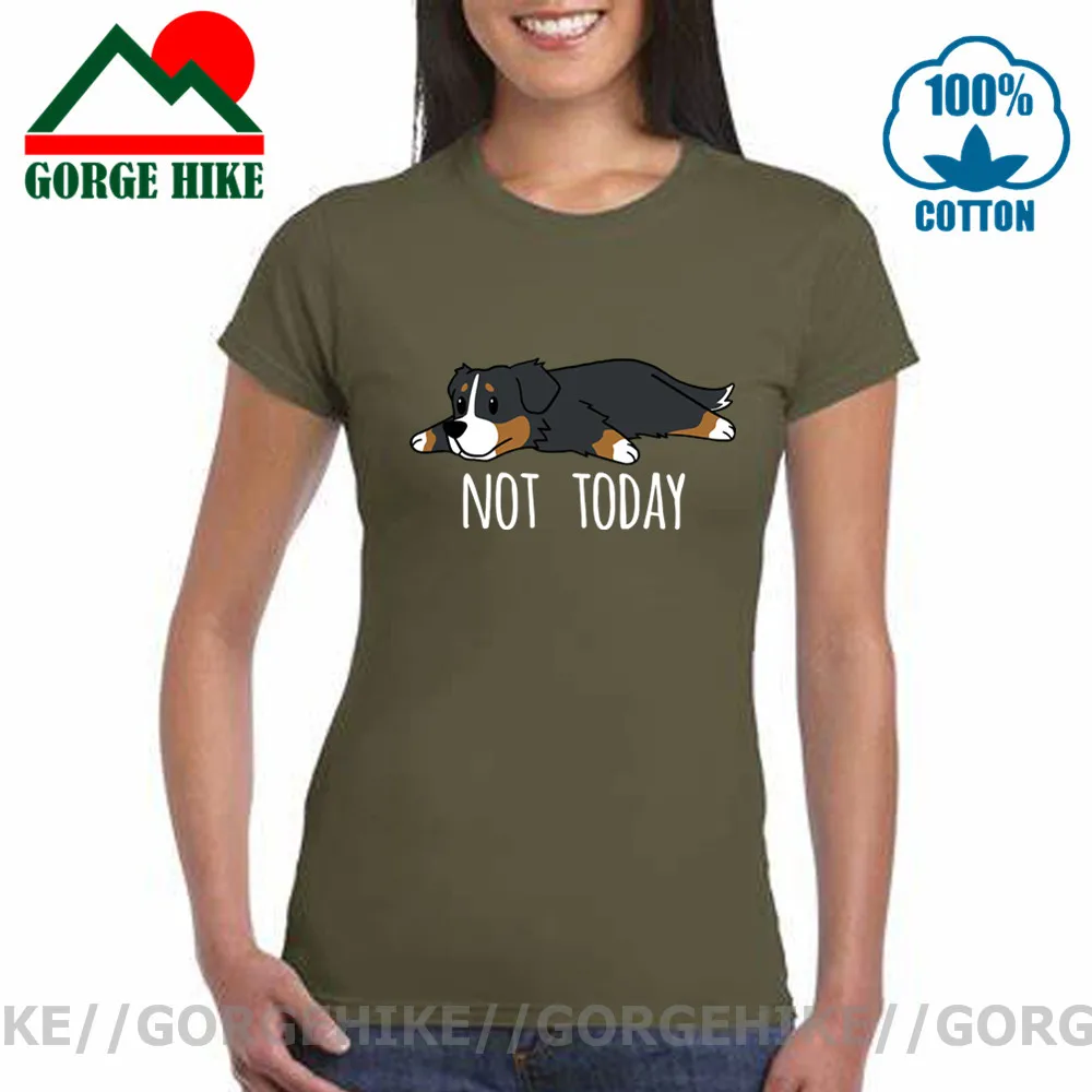 

Забавные не сегодня азавак собака белые футболки для мальчиков и девочек, с круглым вырезом 100% хлопковая футболка с короткими рукавами, жен...