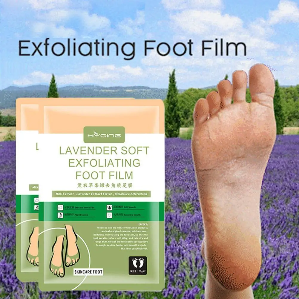 

Lavender Exfoliating Foot Mask Moisturizing And Moisturizing Dry And Cracked Heels Remove Dead Skin Foot Spa