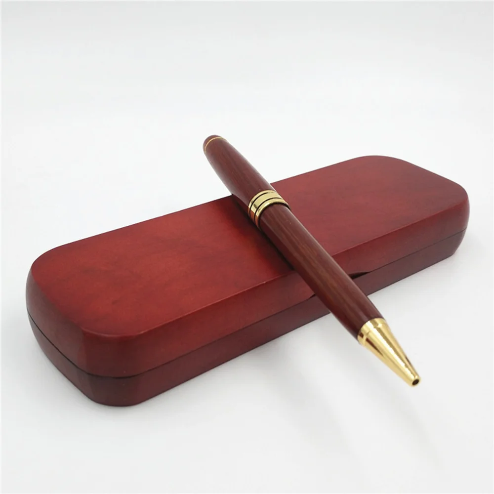 

Rosewood Ballpoint Pen Vintage Point Pens in Wood Gift Box
