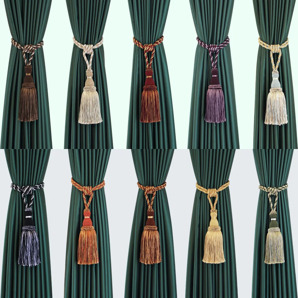 1 pc curtain tassel tieback curtain decoration accessory