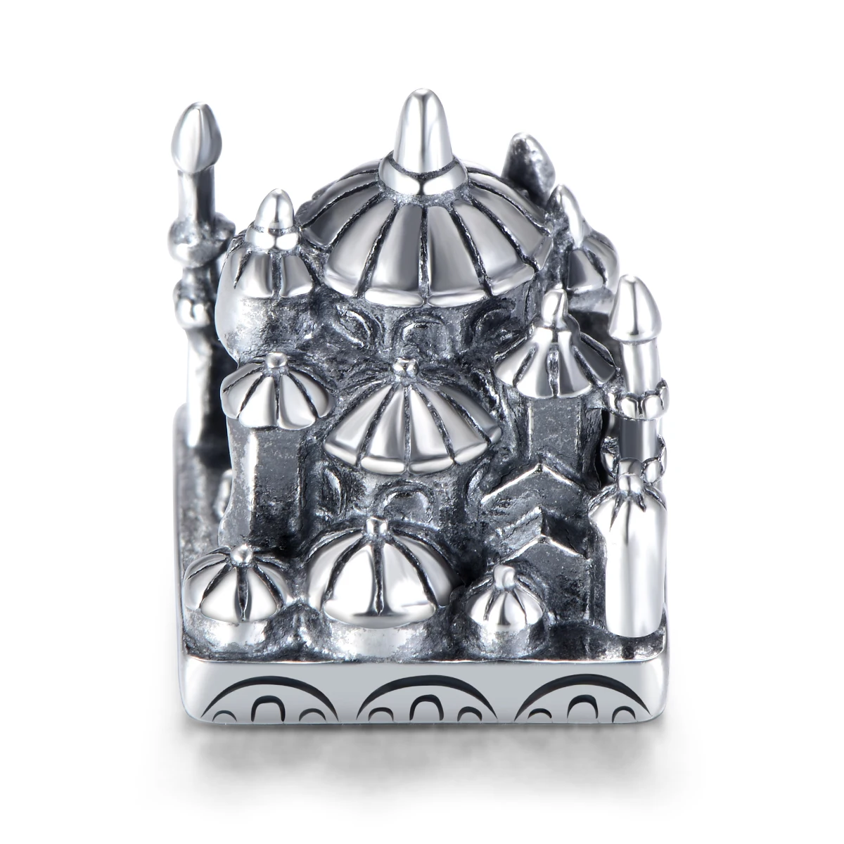 925 стерлингового серебра браслеты с подвесками и замка в винтажном стиле Софии