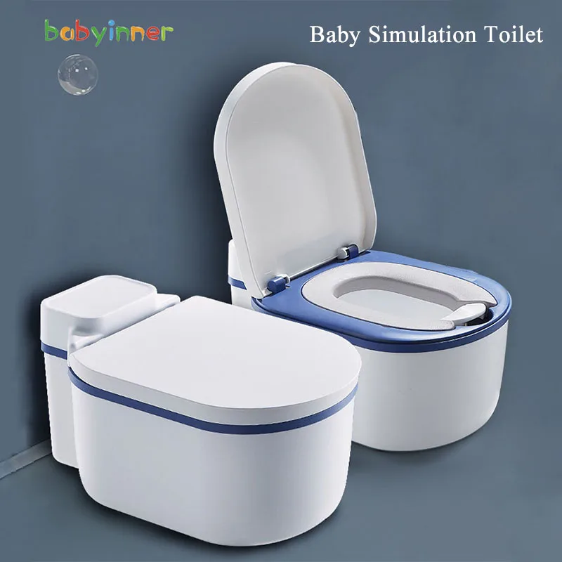 Детский туалет babyinside портативный горшок с имитацией многофункциональный