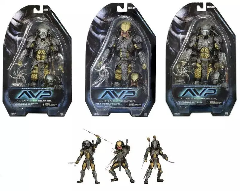 NECA AVP Alien vs. хищник ПВХ фигурка Коллекционная модель игрушки 7 &quot18 см|Игровые