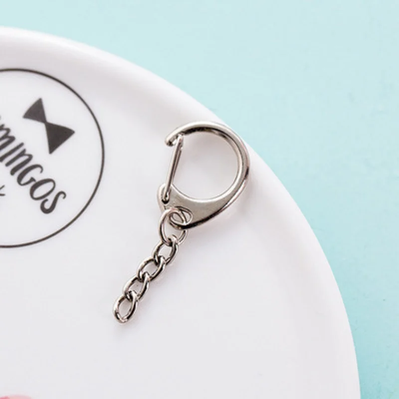 

12 Types Of Keychains Accessories For Women New Pendant Chain South Korean Cute Bag For Men Key Chains Alloy Baking Lacquer Cute