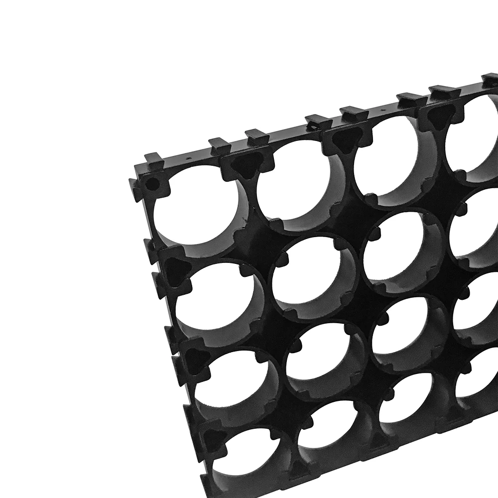 Алма 20pcs18650 4x5 цилиндрический кронштейн Поддержка подставка Антивибрационная