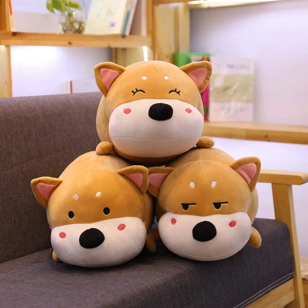50/70 см Милая плюшевая игрушка Шиба для малышей милая подушка высокого качества