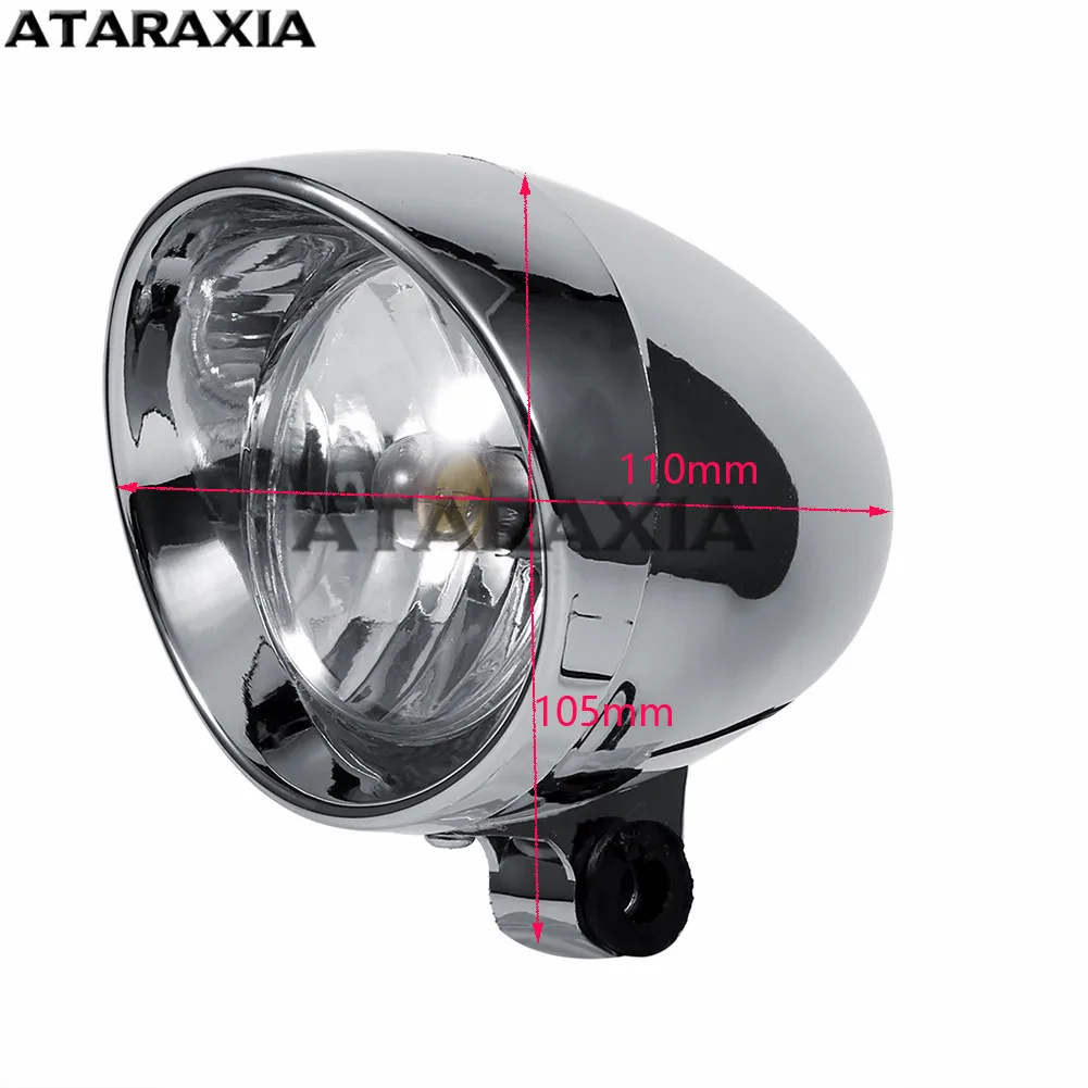 Универсальные мотоциклетные фары противотуманные в стиле ретро 10 Вт 12 В для Harley