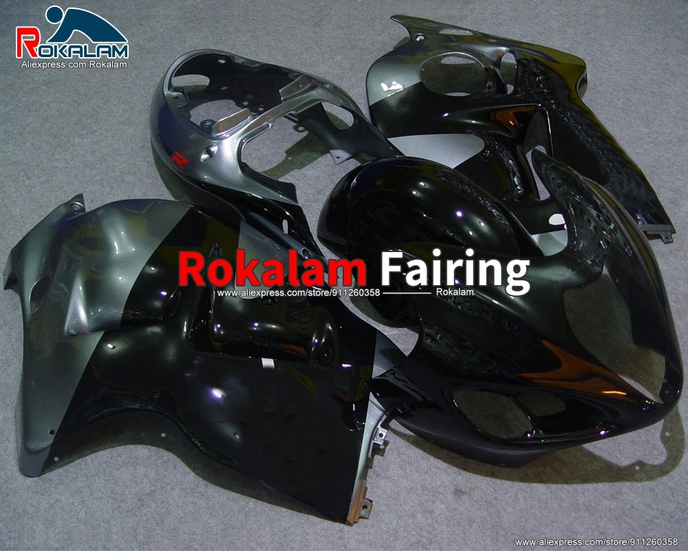 

Shell For Suzuki Hayabusa GSXR1300 1999 2007 GSX-R1300 99 00 01 02 03 04 05 06 07 Black Autobike Fairing Kit (Injection Molding)