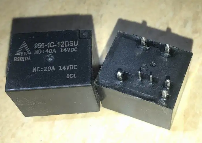 956-1C-12DSU 956-1C-24DSA (4119-1C-7P-8MM-12V/24V-40A) реле 7 контактов | Обустройство дома