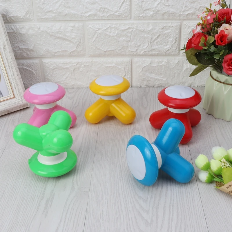 Новинка 1 шт. многоцветная Мини электрическая ручка волновая Вибрация Массажер USB