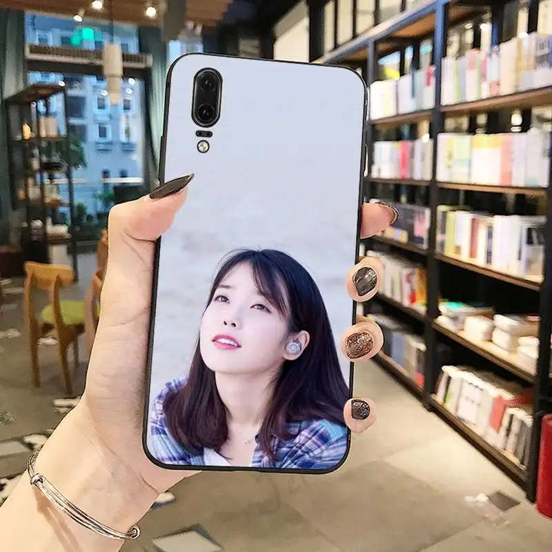 

IU Korean female singer actors Phone Case For Huawei honor Mate P 10 20 30 40 i 9 8 pro x Lite smart 2019 nova 5t