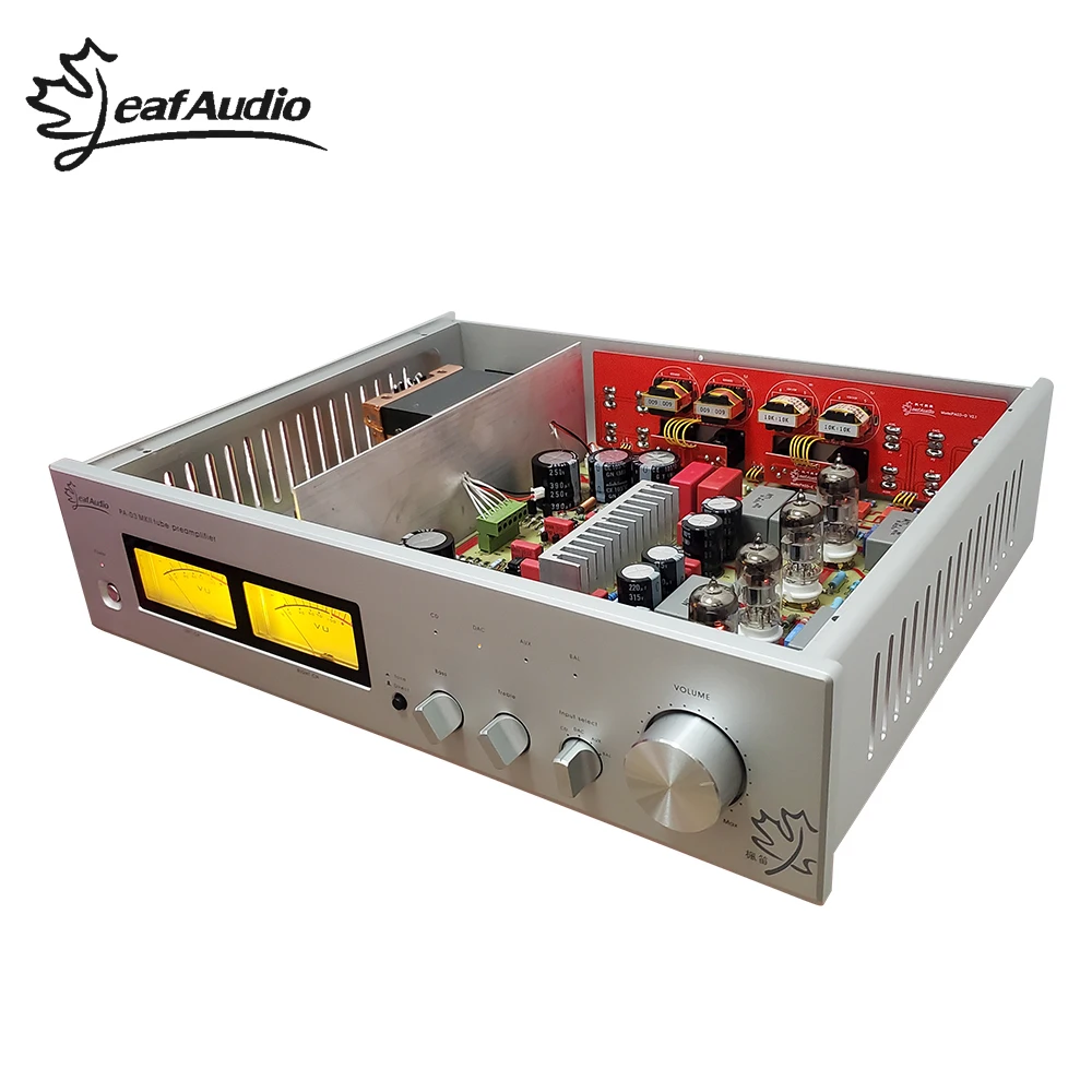 

AkLIAM Tube Amplifier ARC LS22 Dual VU Meter 6N11 Fully Balanced Amp Upgradeable Class A Preamp for Home Theater
