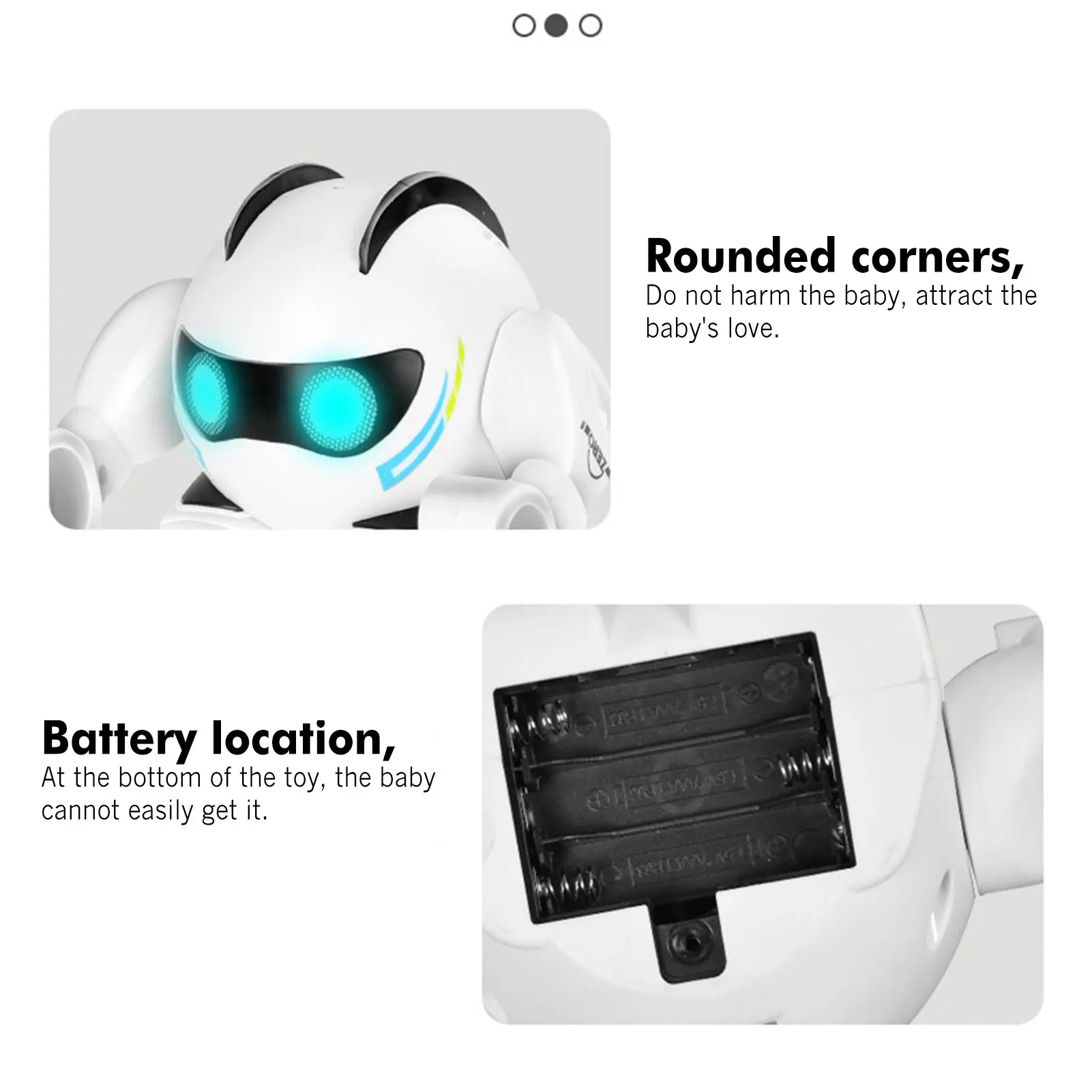 K24 Smart Robot Toy With Soft Light Music Cute Robots Can Dance Voice Interactive Toys For children Birthday Gift | Игрушки и хобби