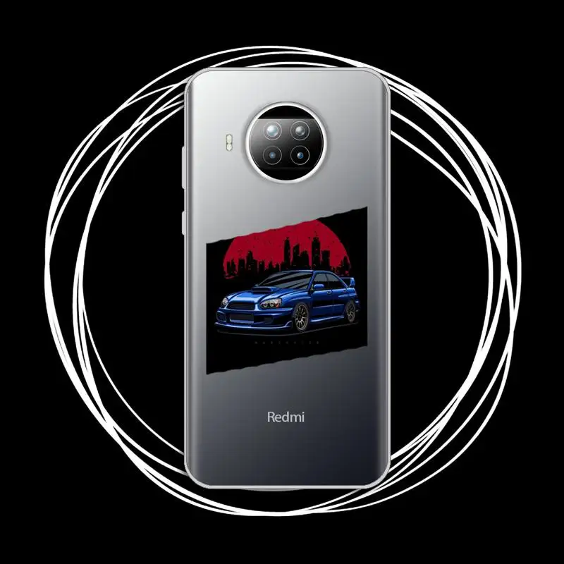 

JDM Car AE86 Phone Case Transparent for xiaomi redmi note 8 9 9s 11 10t lite pro