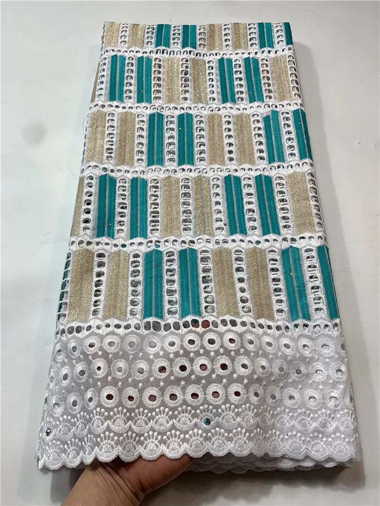 Горячая Распродажа swiss вуаль кружева камни вышитые хлопчатобумажная ткань