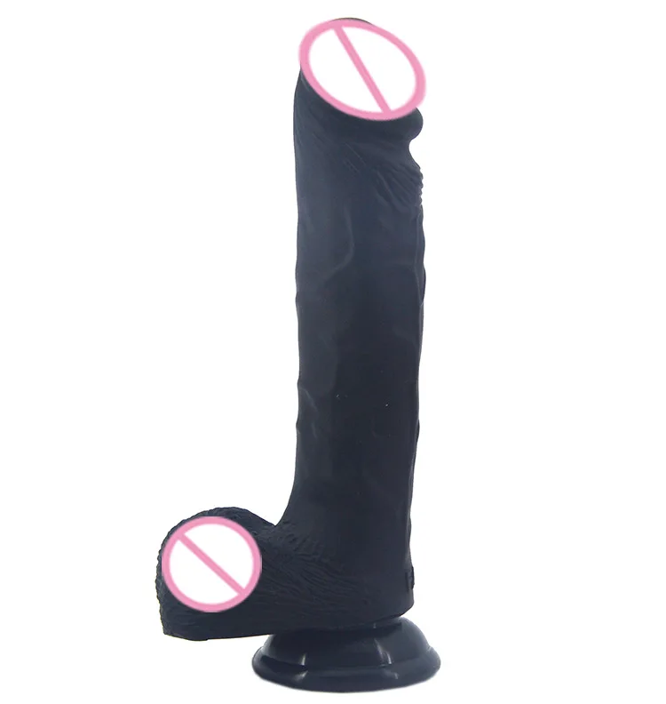 FAAK 9 дюймов длинный фаллоимитатор большой без Вибратор на присоске реалистичный