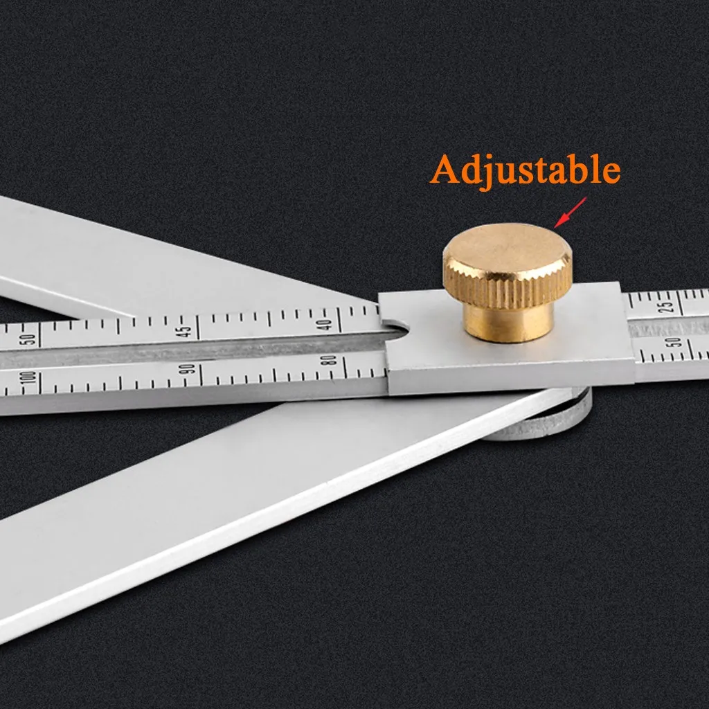 Measurement Tool Aluminum Alloy Corner Angle Finder Ceiling Artifact Square Protractor Adjustable Measuring Ruler silver | Инструменты