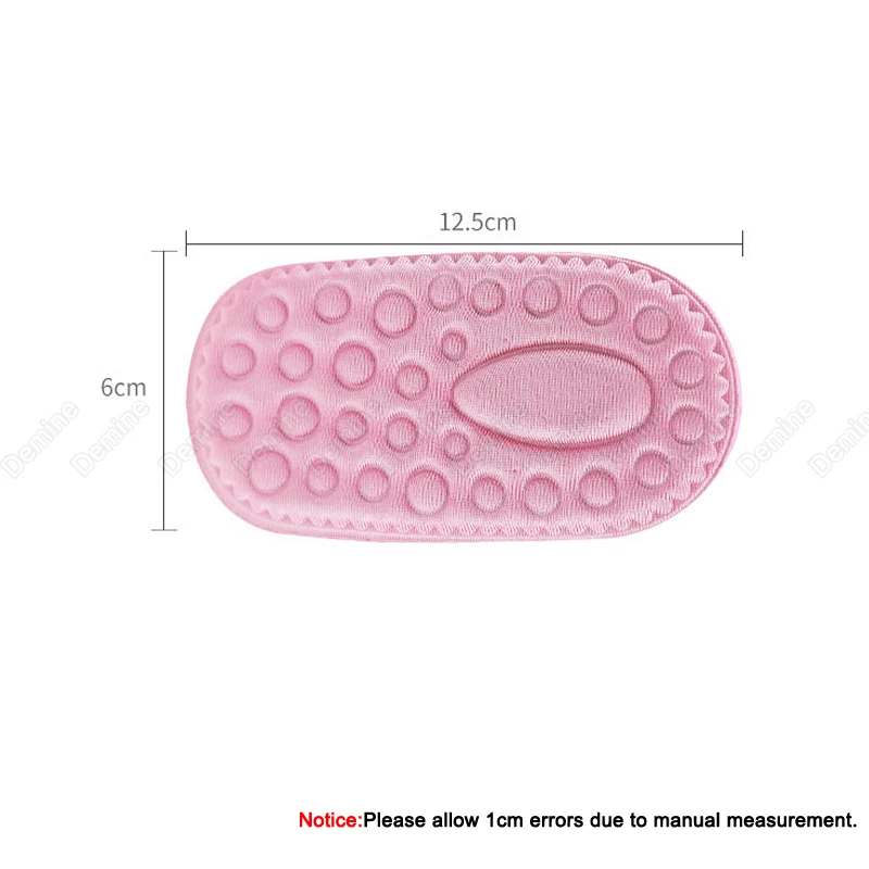 EVA Memory Foam Height Increased Insoles Heel Pad Invisible Shoe Inserts Heighten Increase Half Insole Foot Care Shoes Cushion