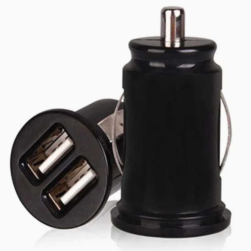 Автомобильное зарядное устройство 2 1 А 5 В два USB порта адаптер для прикуривателя