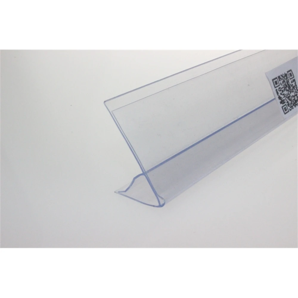 Поп нижний зажим полоса данных стеклянная деревянная полка талкер держатель