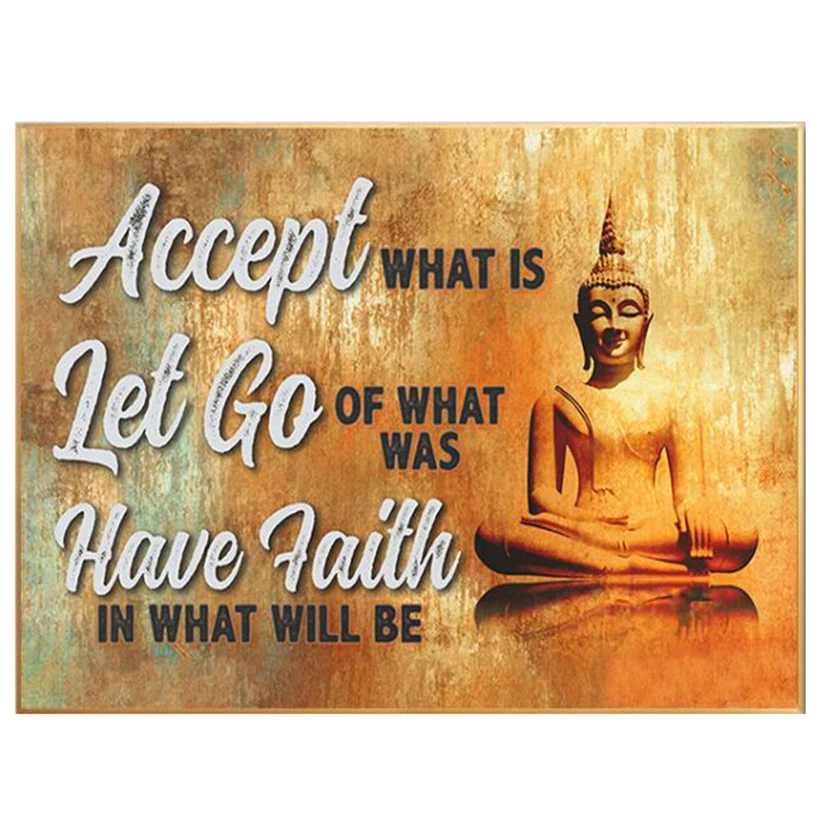 

5D DIY Diamond Painting Text New Arrival Diamond Mosaic Buddha Embroidery Letter Cross Stitch Kits Art Handmade Gift G1094