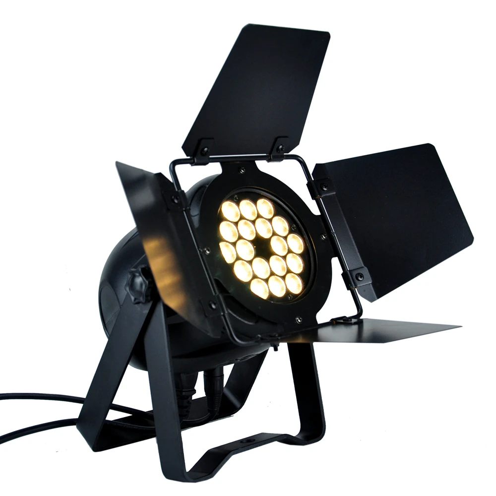 Gigertop 18x3W 3200K теплый белый Мини Размеры сценический светодиодный Par Светильник со