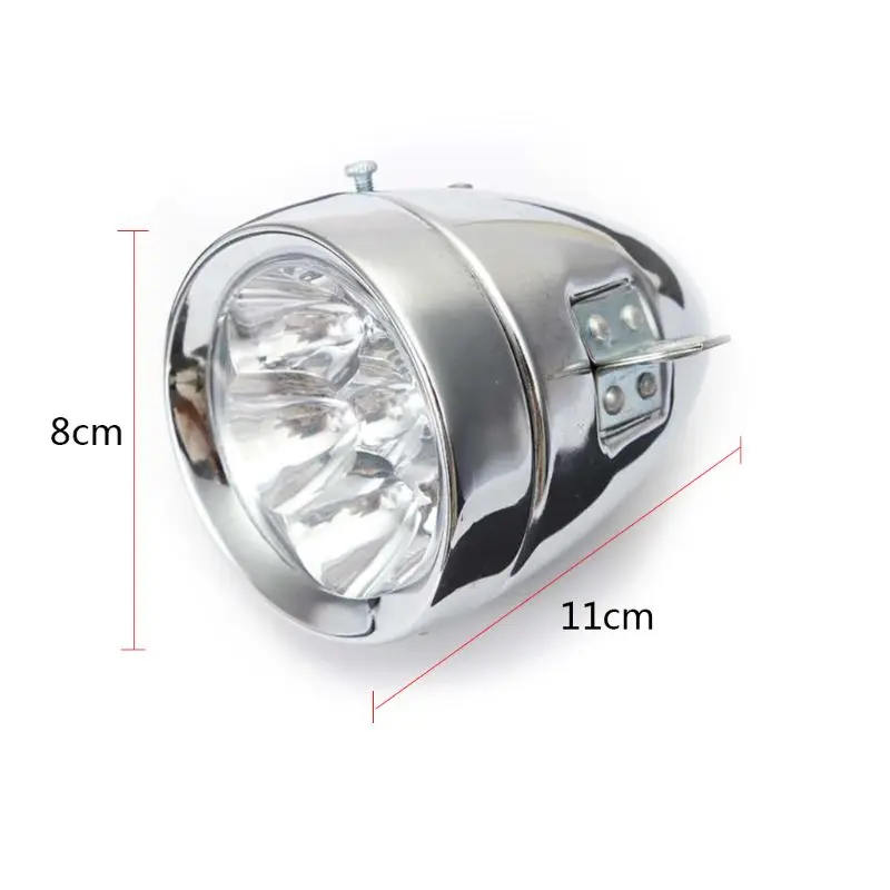 

Vintage Retro Bicycle Bike Front Light Lamp 7 LED Fixie Bike Headlight M89D