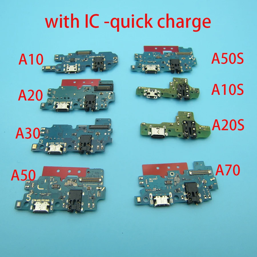 

Для Samsung A10, A20, A30, A40, A50, A70, A01, A11, A12, A31, A51, A71, USB-разъем для зарядного устройства, док-разъем, зарядная плата, гибкий кабель