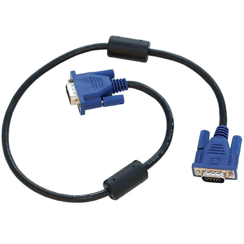 15Pin D-SUB VGA папа-папа для компьютеров и мониторов с VGA портами 0,5 м 1,5 м 3+ 6