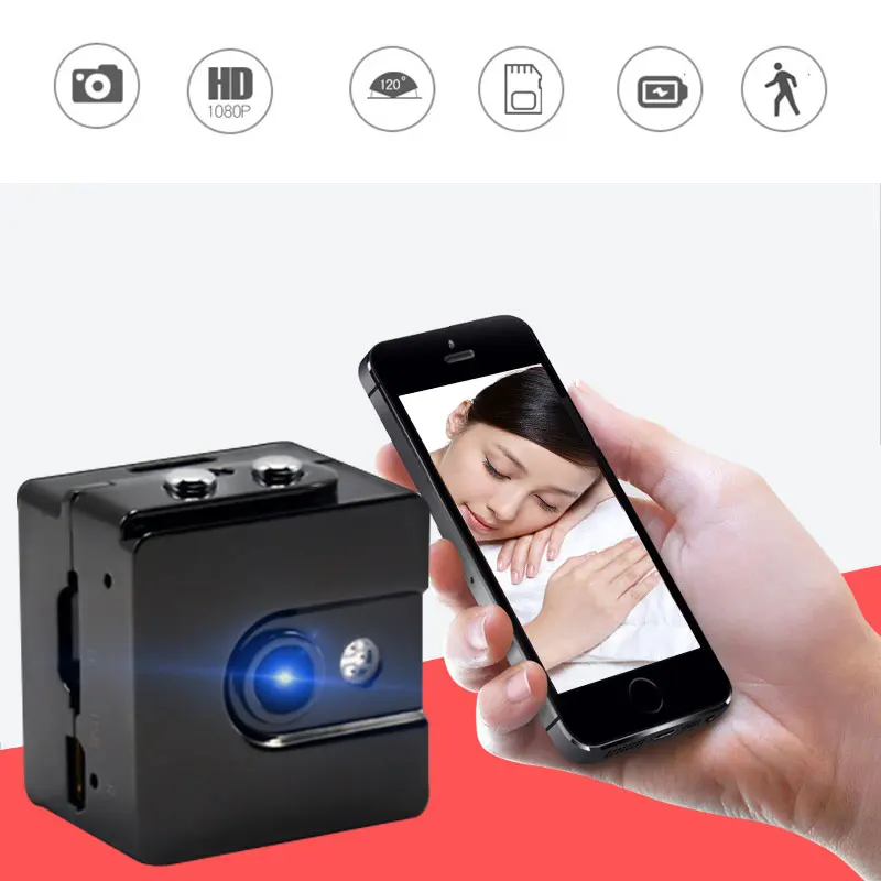 R8 Мини спортивная DV камера записи видео регистратор видеокамера 1080P ночного