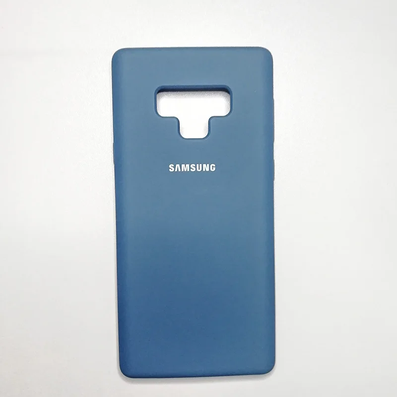 Высококачественный силиконовый чехол для Samsung Note 9 мягкая защита задней панели |