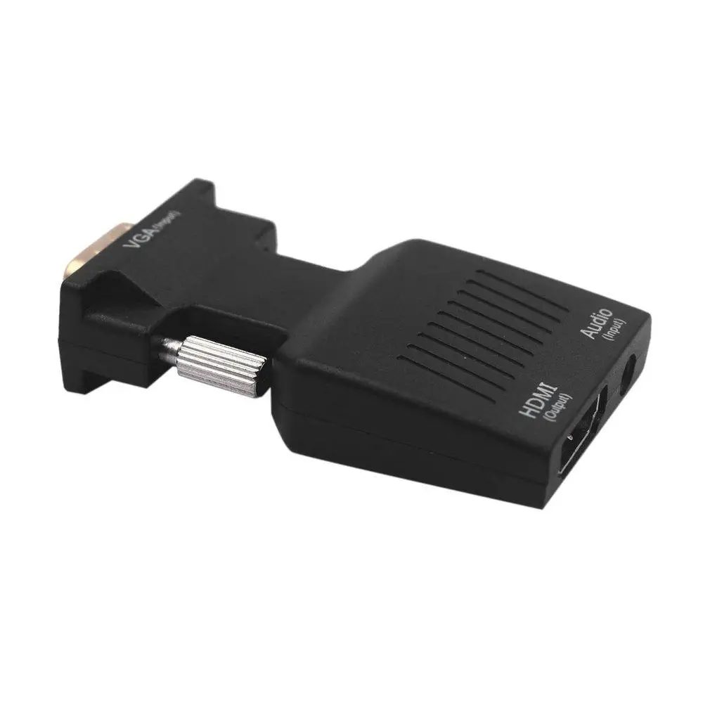 VGA вход в HDMI 1080P HD аудио видео выход адаптер конвертер для ПК DVD # LN | Электроника