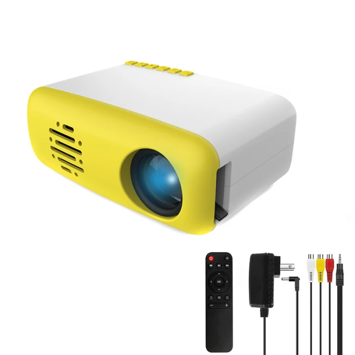 Мини ЖК-проектор HDMI высокой четкости домашний медиаплеер для личного театра вечерние Hi 888