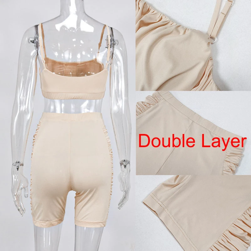 Giyu пикантные Клубные вечерние комплекты из двух предметов 2021 Летние