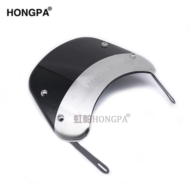 Мотоцикл лобовое стекло воздуха Регулируемый ветровое Ветер Дефлектор для 5-7