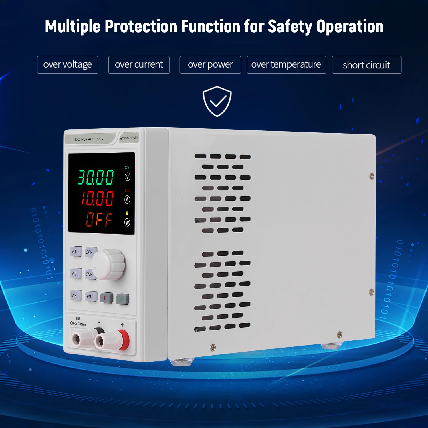 Для детей на возраст от 0 до 30V/0 60A 5A/0 10A программируемый DC Питание регулятор