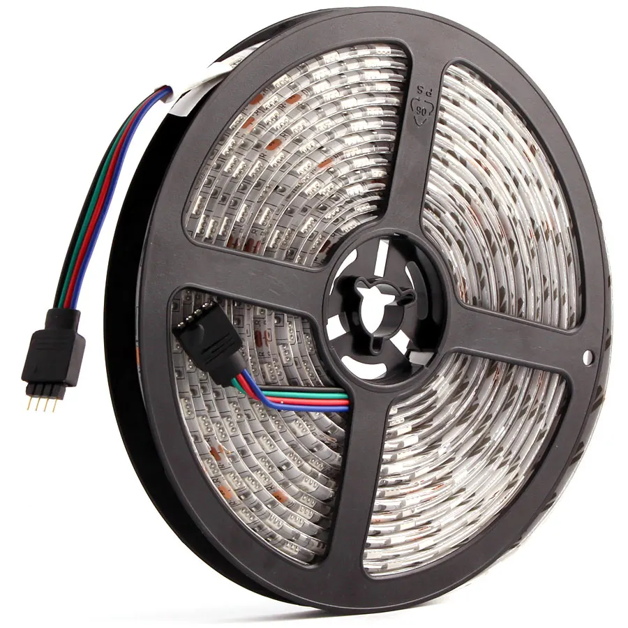 

DC 5050 24V LED Strip RGB Warm White 24 v 5 meter waterproof flexible Light stripe 60Leds Tape Luces lamp Ribbon tv backlight