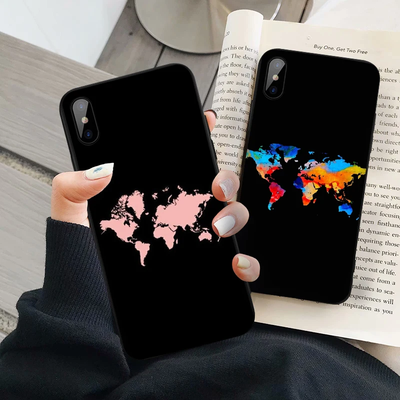 Чехол для iPhone X 11 XR Xs Max 8 7 6 Plus 6S плюс 5S SE чехлы мобильного телефона из мягкого
