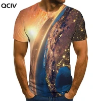 qciv brand space t shirt men galaxy anime clothes universe tshirts casual pattern funny t shirts mens clothing punk rock new