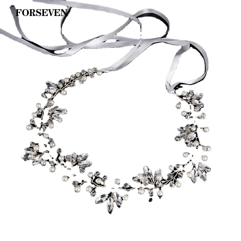 

Silver Bridal Rhinestone Headband Rhinestone Headband Wedding Hair Accessories Bridal Bride Hair Tiara Fashion Hair Accessories