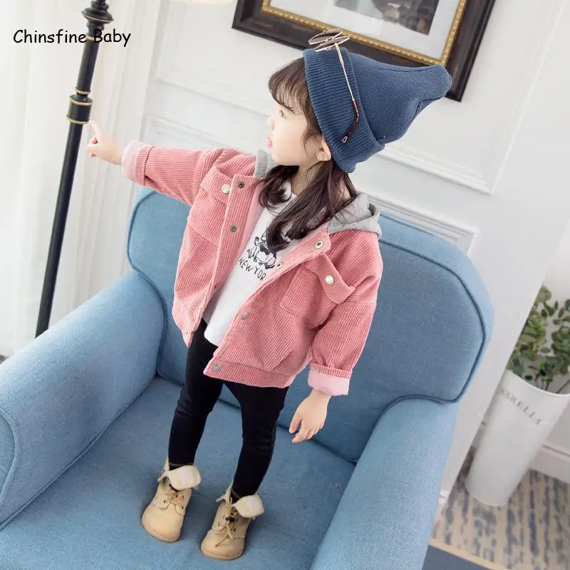 

Children's Short Windbreaker Girl Spring 2020 New Children's Coat Girl Windbreaker Autumn Winter Baby Jacket Trend