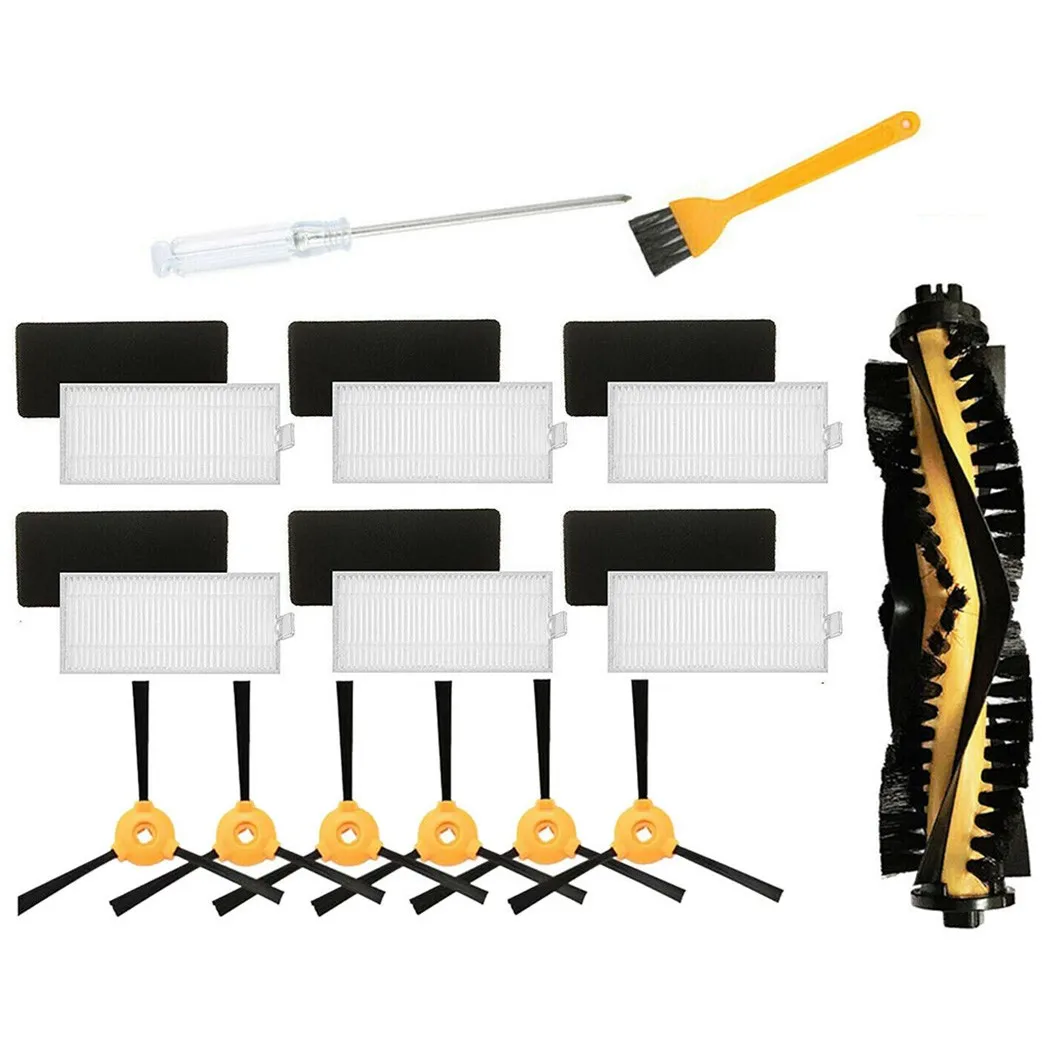 

19pcs Vacuum Cleaner Replacement Parts For Ecovacs Deebot N79S N79 Vacuum Cleaner Sweeper Replace For Home Cleaning Tools